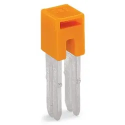 Wago 282-424 Brücker, isoliert, orange 282424 - 25 Stück
