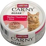 Animonda Carny Ocean Adult Weißer Thunfisch + Rind 12 x 80 g