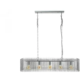 KAWOLA LORCA 5-flg.  Durchmesser 60 cm Metall silber