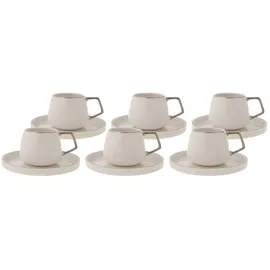 KARACA Kaffeetasse 0,09 l Weiß 6 St.