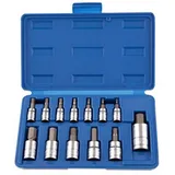 TACKLIFE Bit- und Steckschlüsselset 14-tlg Stern Bit Steckschlüssel Set