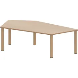 Tisch ZALOTTI mit Schichtstoff-Belag