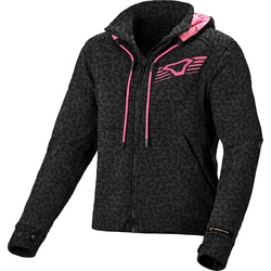 Macna District, Textiljacke Damen - Schwarz/Dunkelgrau - XXL