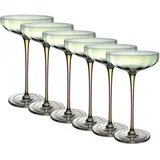 Intirilife Martini Cocktail Glas 0,14 l 6-tlg.
