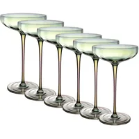 Intirilife Martini Cocktail Glas 0,14 l 6-tlg.