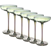 Intirilife Martini Cocktail Glas 0,14 l 6-tlg.