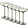 Intirilife Martini Cocktail Glas 0,14 l 6-tlg.
