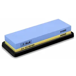 S&R Schleifstein Doppelseitig 1000/6000