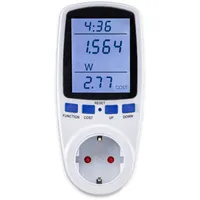 ChiliTec Energiekosten-Messgerät CTM-900 Pro mit Überlastschutz, großes LC-Display, bis 3680 W