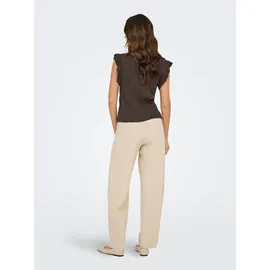 Only ONLNELLY SL V-Neck String Cardigan Braun S