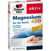 DOPPELHERZ Magnesium 400 für die Nacht Tabletten PZN 11119879 Verfall 12.2024