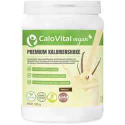 CaloVital Vegan Zunehmen Kalorien Shake für Gewichtszunahme 500 g