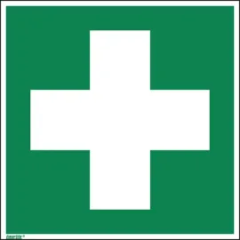 Neutralware Hinweisschild Erste Hilfe E03 20 x 20 cm