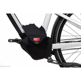 Fahrer E-Bike Motor Cover Premium - Schutzhülle für Mittelmotor - Schwarz - One Size