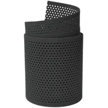 zaun|zu® Sichtschutzzaun Rille 2,55 m Anthrazit