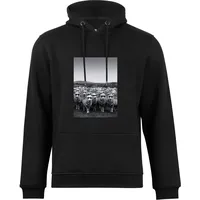 Cotton Prime® Kapuzensweatshirt Schafe mit Sonnenbrille