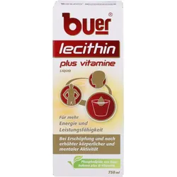 BUER LECITHIN Plus Vitamine flüssig 750 ml
