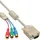 InLine VGA RGB Kabel VGA Stecker an 3x Cinch Stecker 200 cm Beige