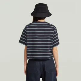 G-Star A Line Stripe Boxy T-Shirt - Mehrfarbig - Damen - XS