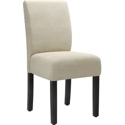 2er-Set LEO BIG | Bistrostuhl | Taupe | Stoff/Textil