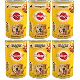 PEDIGREE Nassfutter Huhn Karotte 12 x 400 g