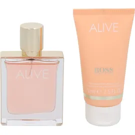 HUGO BOSS Alive Eau de Parfum 50 ml + Body Lotion 75 ml Geschenkset