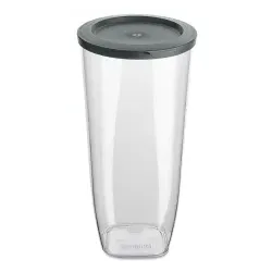 Koziol Vorratsdose CONNECT DRY STORAGE L, 2 Liter 4063701 , Farbe: grau