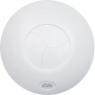 Airflow iCON 30 Badlüfter Abluftventilator – 100mm/4 | 33 l/s Luftstrom, Energieeffizient 10,7W, Leiser Iris-Verschluss, PIR- & Timer-Module separat erhältlich | 3 Jahre Garantie