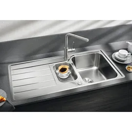 Blanco Classimo 6 S-IF rechts Einbau von Oben Edelstahl Handbetätigung 1000 x 500 mm