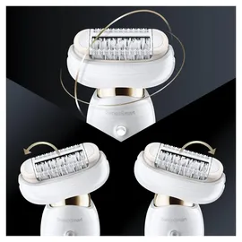 Braun Silk-épil 9 Flex 9020 weiß/gold
