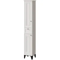 Vicco Hochschrank Vanity Weiß 32 x 175 cm