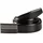 Monti Koppelgürtel Materialmix 3,5 cm schwarz 110