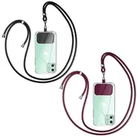 GUMO-LONG Handyband Universal zum Umhängen - Kompatibel mit jedem Handy und Smartphone, Kette zum Umhängen, Hülle mit Kordel, Handyband mit jeder Hülle kombinierbar