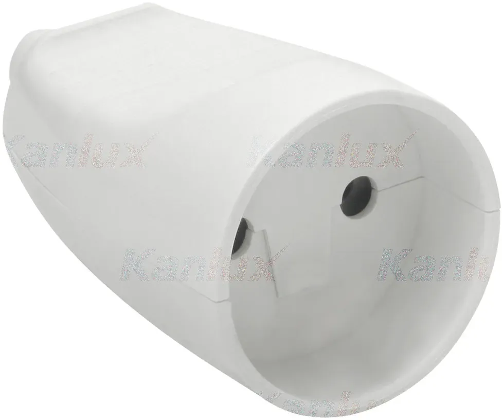 Kanlux Splitter Steckdosen Stecker GP-2