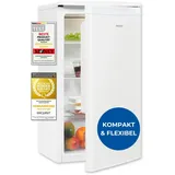 Exquisit KS585-V-091E Kühlschrank (75 l, 845 mm hoch, Weiß)