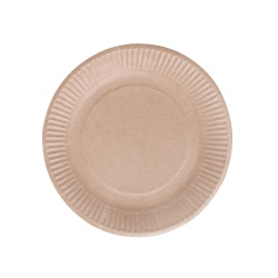 NATURESTAR Pappteller, rund 415095 , 1 Packung = 100 Stück, Ø 18 cm