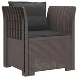 vidaXL 1-Sitzer Sessel 1 x 1 x 1 cm hellgrau