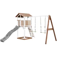Axi Spielturm »Beach Tower Braun, Grau, Weiß, Holz, Kunststoff,