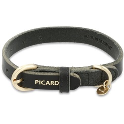 Picard Hunde-Halsband PICARD Hundehalsband Dog Collar Susi Größe XS aus, Echtleder schwarz