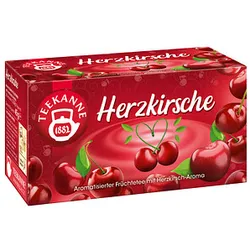 TEEKANNE Herzkirsche Tee 20 Portionen
