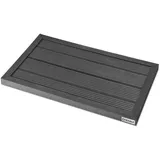 CASARIA WPC-Bodenplatte Anthrazit 101x63x5,5cm