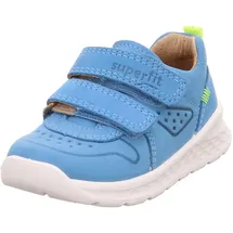 superfit Baby Jungen Breeze Sneaker, HELLBLAU/GELB 8400