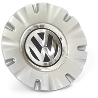 Volkswagen 1T0601149DQLV Radzierkappe (1 Stück) Radkappe 17 Zoll Felgendeckel Radnabenkappe brillantchrom