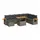 vidaXL Garten-Lounge-Set 9-tlg. grau