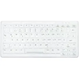 Active Key AK-C4110F Medical Key USB Hygiene-Tastatur Deutsch, QWERTZ Weiß Silikonmembran, Geeignet