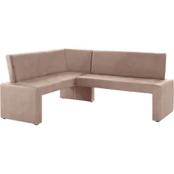 Home affaire Eckbank »Barcelona«, In verschiedenen Stoffen und Farben Home affaire Vintage braun
