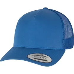 FLEXFIT 5-Panel Retro Trucker Cap - dark cobalt;lobl - One Size