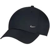 Nike Dri-FIT Club Unstructured Metal Swoosh Cap 010 black/metallic silver L/XL