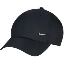 Nike Dri-FIT Club Unstructured Metal Swoosh Cap 010 black/metallic silver L/XL