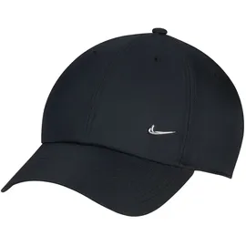 Nike Dri-FIT Club Unstructured Metal Swoosh Cap 010 black/metallic silver L/XL